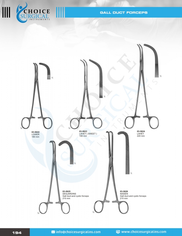 Gall Duct Forceps&Probes&Scissors&Kidney Forceps, Urinary Instruments, Trocars